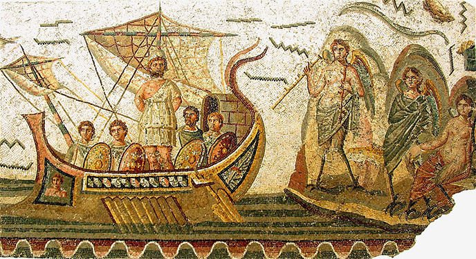 odysseus cult hero